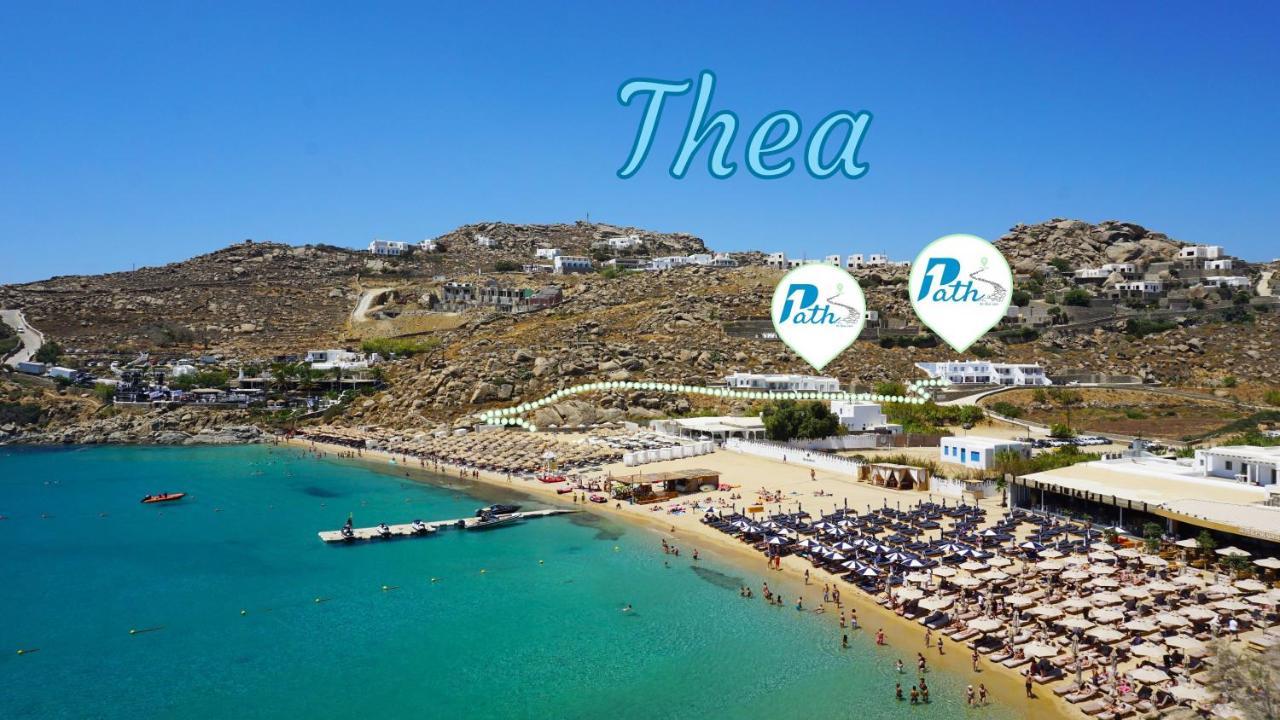 1Path Thea Mykonos Super Paradise Beach House Mykonos Town Εξωτερικό φωτογραφία